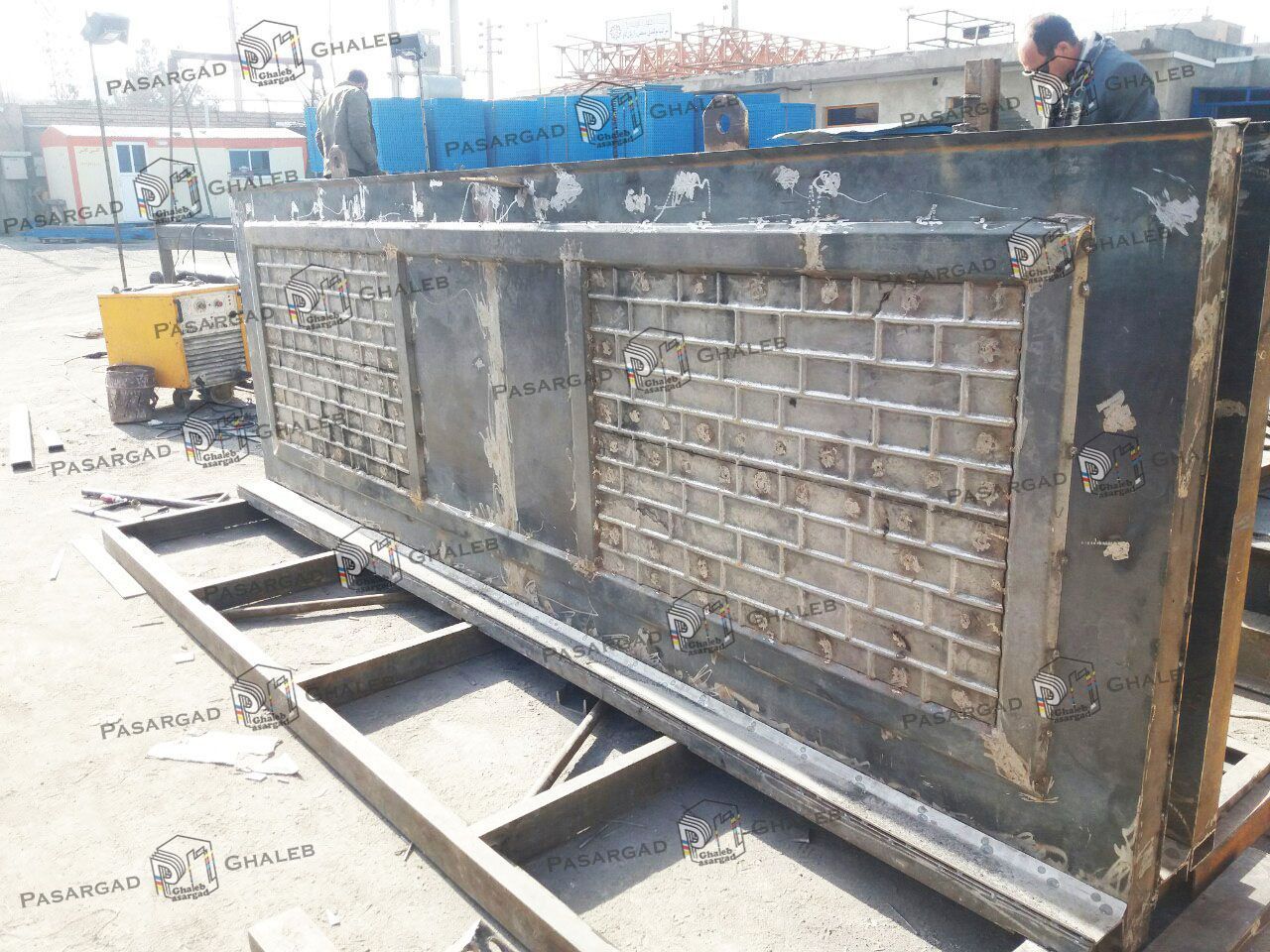 قالب دیوار پیش ساخته بتنی ( باطری)