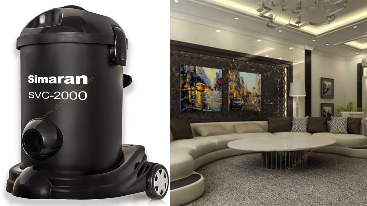 جاروبرقی سطلی سیماران