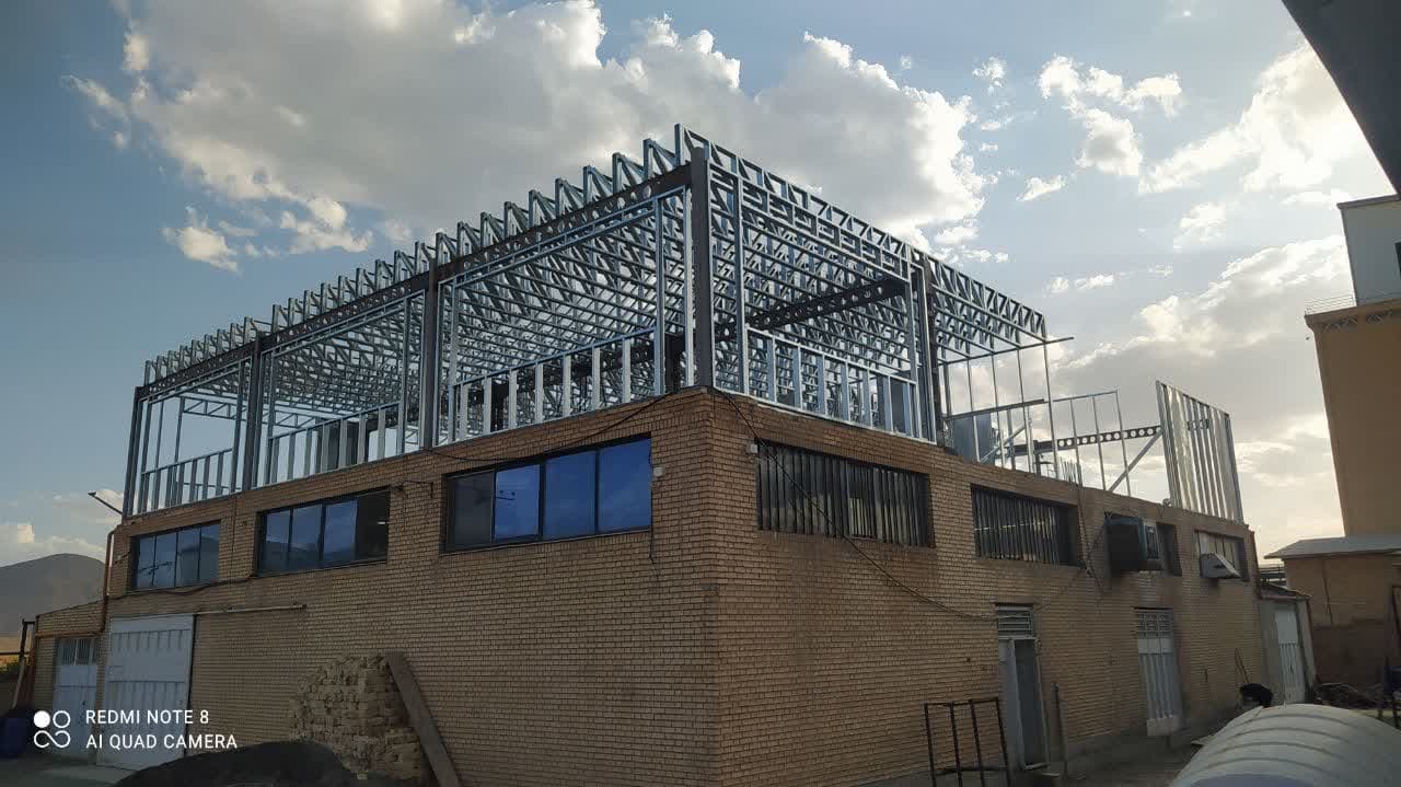 طراحی و اجرای سازه های فولادی سبک ال اس اف (LSF)