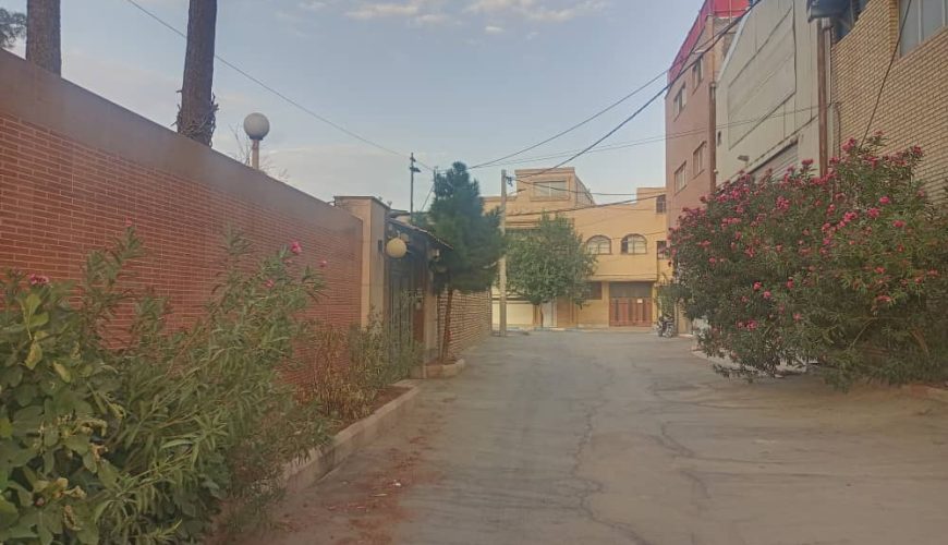 فروش فوری زمین مسکونی قابل تبدیل به تجاری موقعیت عالی