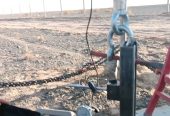 انجام پایه کوبی نیروگاه خورشیدی و انجام آزمایش پول آوت نیروگاه خورشیدی